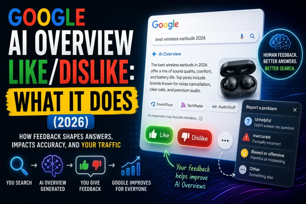 Google AI Overview Like/Dislike: What It Does
