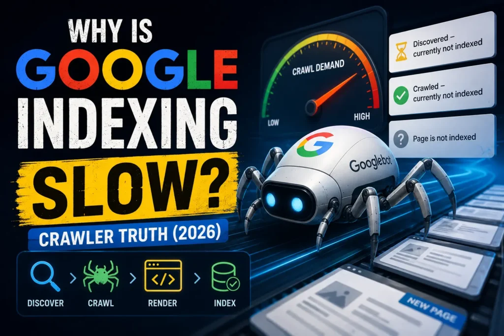 Why is google indexing slow.